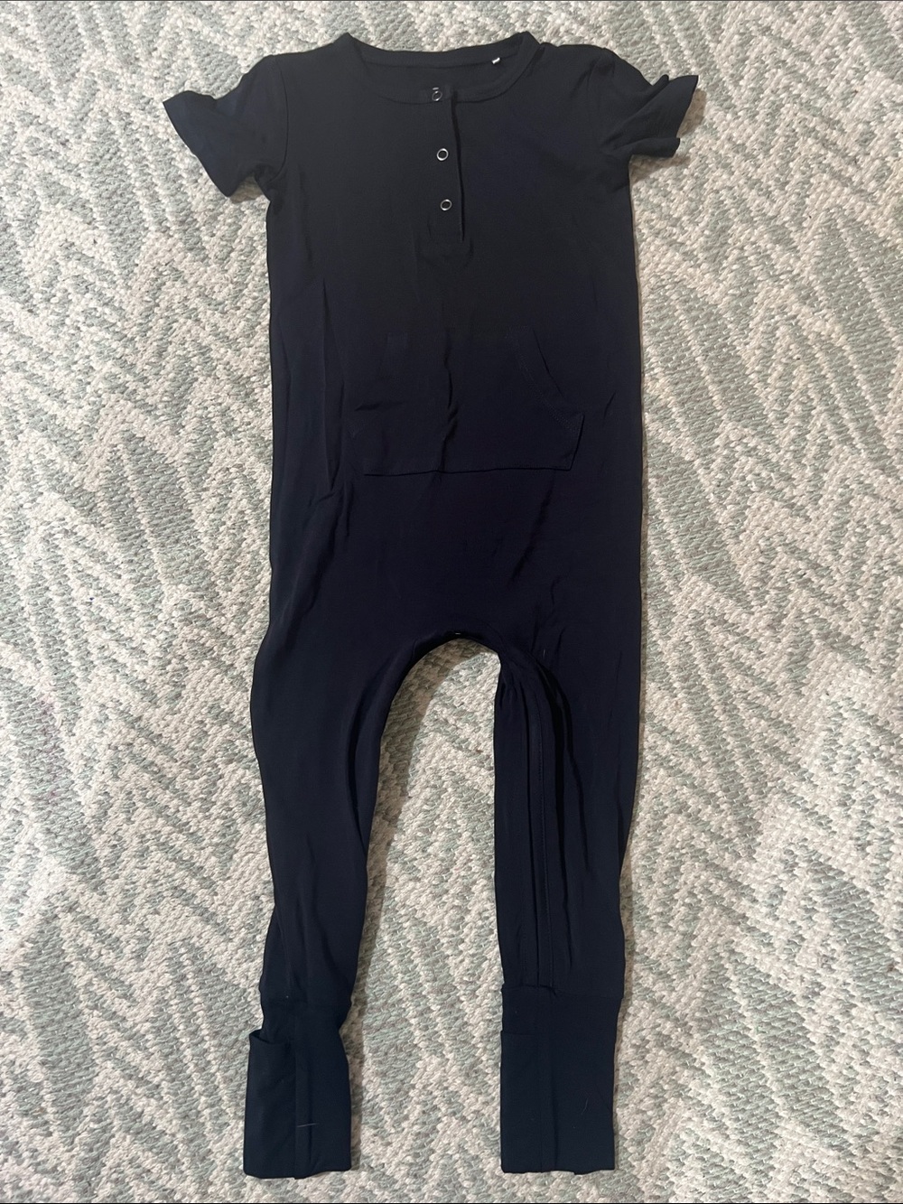 NWOT Jettson Cole Black Short Sleeve Romper